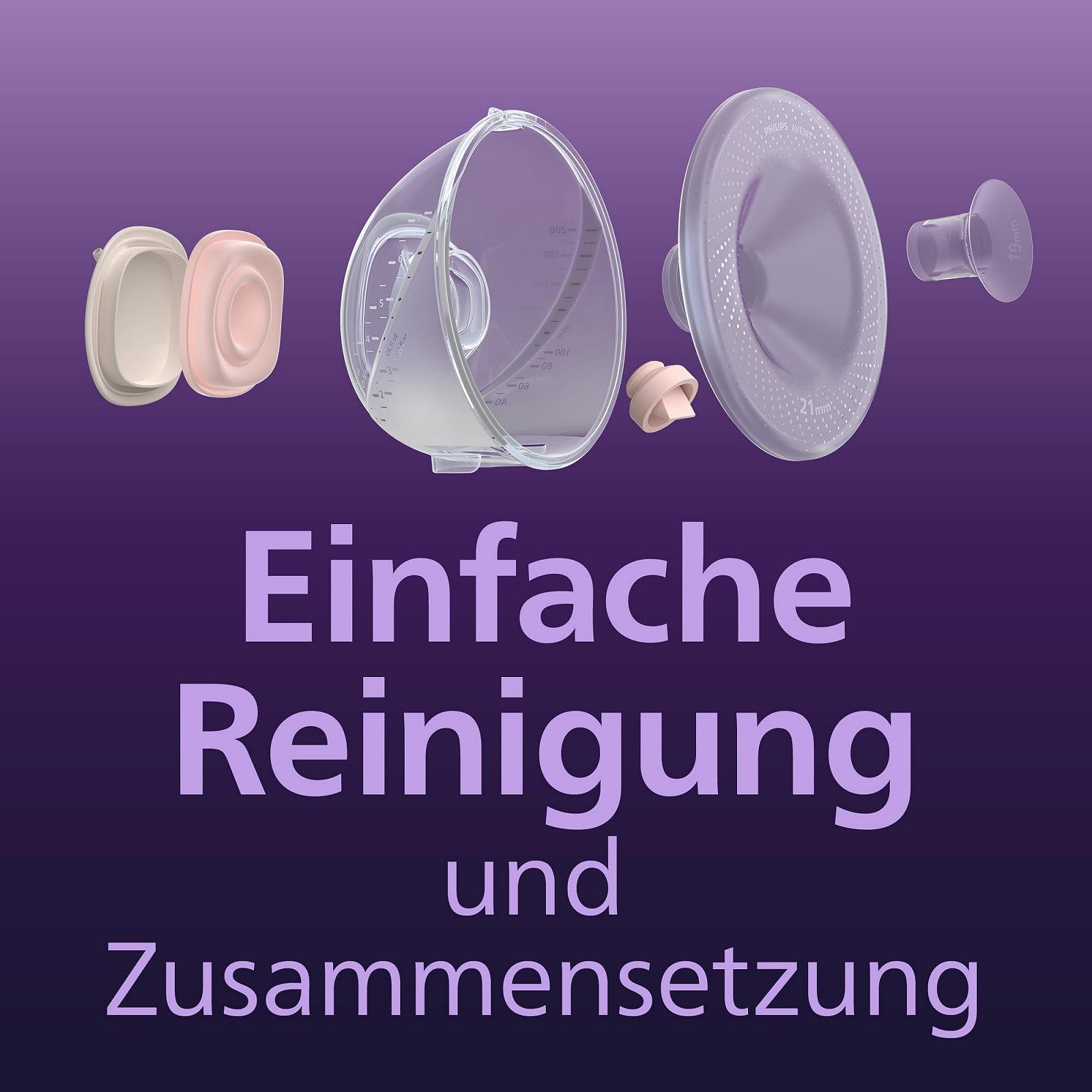 Молокоотсос Philips AVENT Электронный Одинарный Hands-Free, Мотор больничного класса, SCF531/11, фото №5 Молокоотсос Philips AVENT Электронный Одинарный Hands-Free, Мотор больничного класса, SCF531/11, фото №5