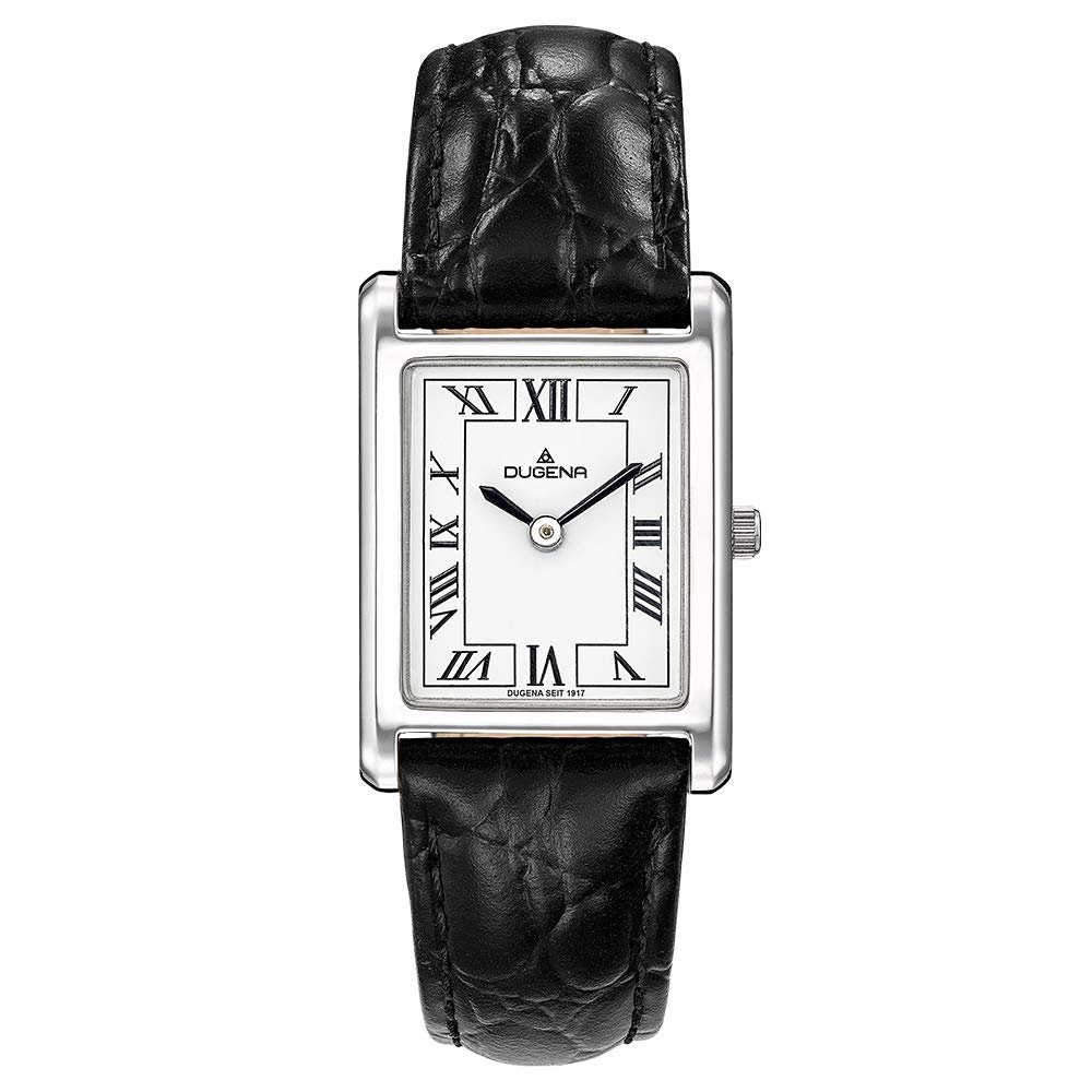 Женские кварцевые часы Dugena Quadra Classica 4460700, белый циферблат, корпус из нержавеющей стали, закаленное минеральное стекло, кожаный ремешок, серебристый, классический, фото №1 Женские кварцевые часы Dugena Quadra Classica 4460700, белый циферблат, корпус из нержавеющей стали, закаленное минеральное стекло, кожаный ремешок, серебристый, классический, фото №1