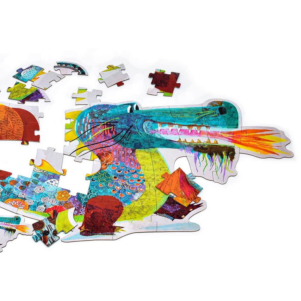 Пазл Djeco Large Leon the Dragon DJ07170, фото №7