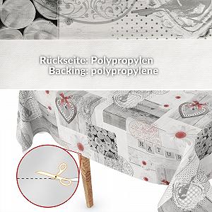 Скатертина клейончаста ANRO 100 x 140 см synthetic.ua - Фото 1
