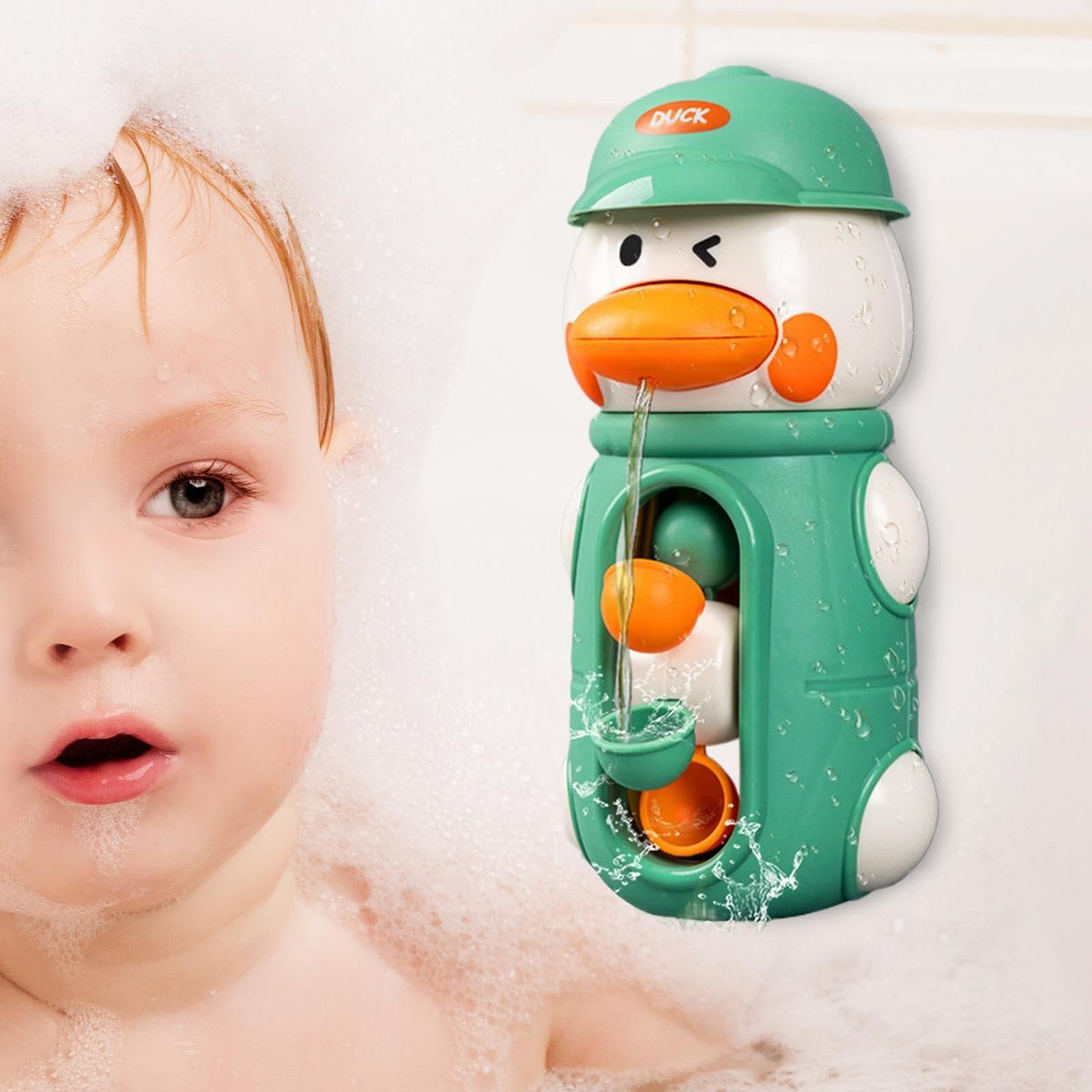 Игрушка для ванны Утки Водяная игрушка с вращающимся водяным колесом, фото №9
