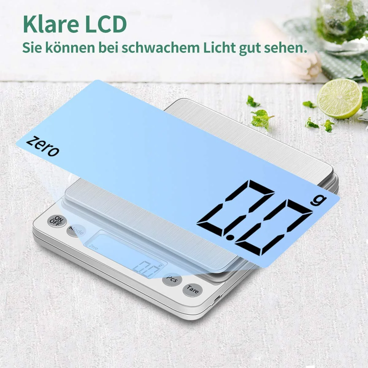 Цифрові кухонні ваги USB Charging 3 кг / 0.1 г High Precision Stainless Steel, фото №7 Цифрові кухонні ваги USB Charging 3 кг / 0.1 г High Precision Stainless Steel, фото №7