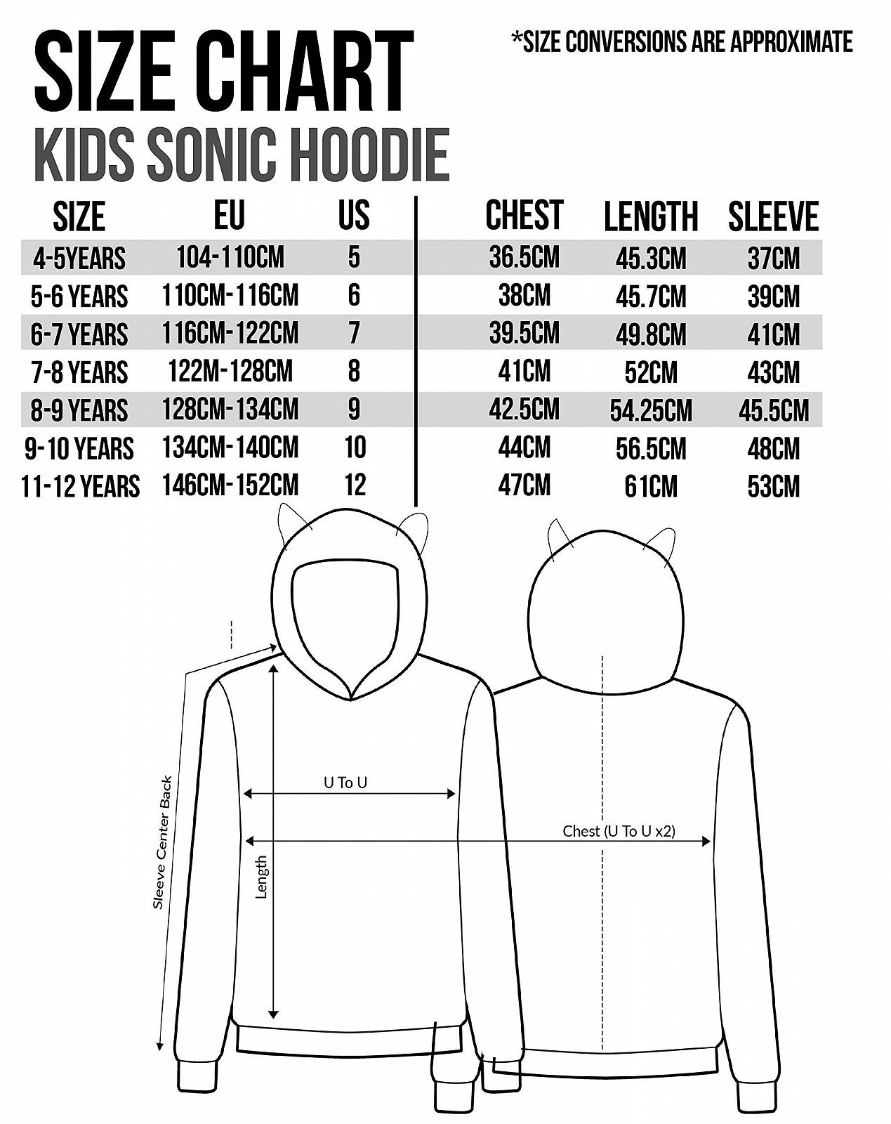 Худі Sonic The Hedgehog 3D Персонаж Хлопчачі Вуха Rider з Капюшоном, фото №7