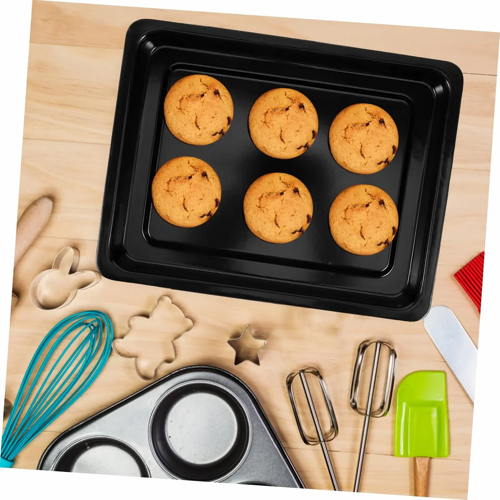 Противень для выпечки TOPBATHY прямоугольный эмалированный глубокий термостойкий белый, фото №8