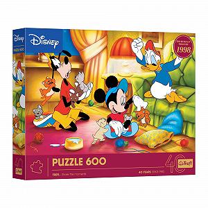 Пазлы Trefl Disney 40th Anniversary Mickey Mouse and Friends DIY 600 элементов - Фото 1
