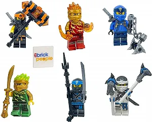 Купить LEGO Ninjago Комбо-набор Forbidden Spinjitzu (с оружием) - Ллойд Зейн Джей Ния Коул Кай - Фото 1 LEGO Ninjago Комбо-набор Forbidden Spinjitzu (с оружием) - Ллойд Зейн Джей Ния Коул Кай - Фото 1
