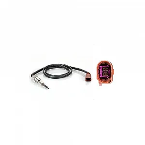 Датчик температуры отработавших газов HELLA 6PT 014 495-121 - Фото 1