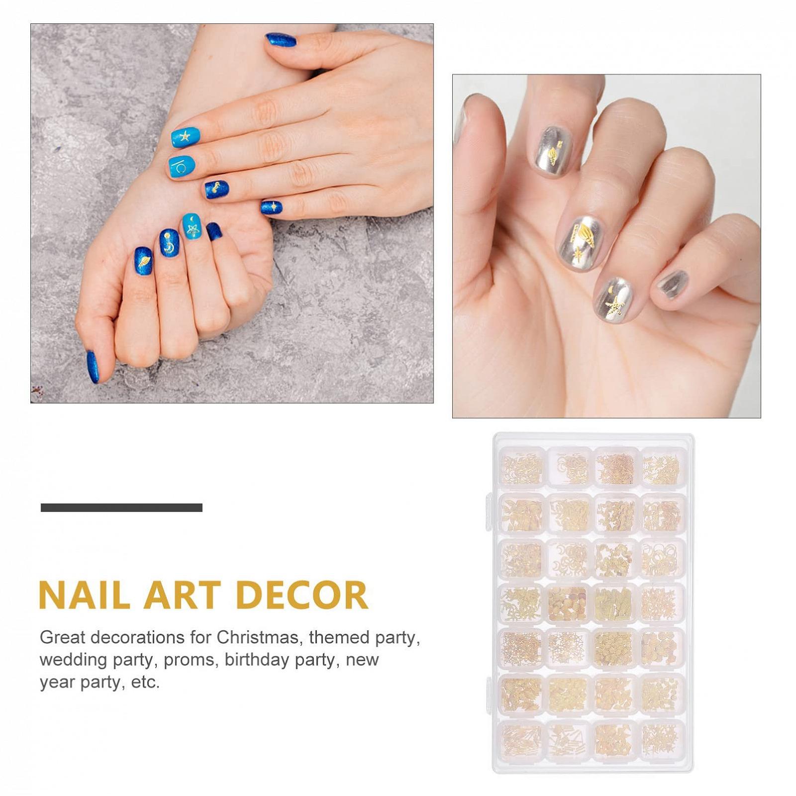 Прикраса для нігтів Тип: Зірки та Місяць, фото №6 Прикраса для нігтів Тип: Зірки та Місяць, фото №6