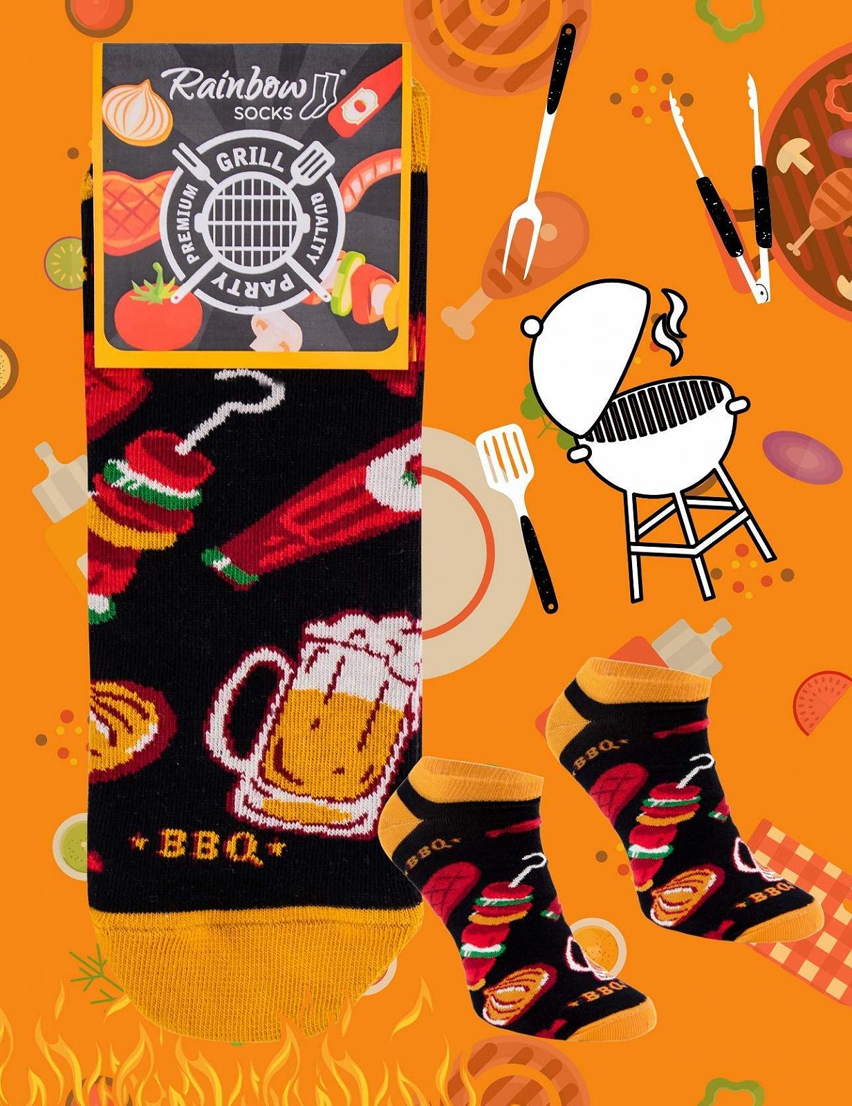 Шкарпетки Trainer Rainbow Party для жінок та чоловіків, фото №2