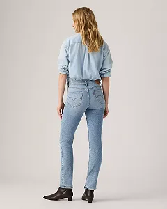 Женские джинсы Levis - 314 Shaping Straight Twice The Time - Womens - 32 synthetic.ua - Фото 1