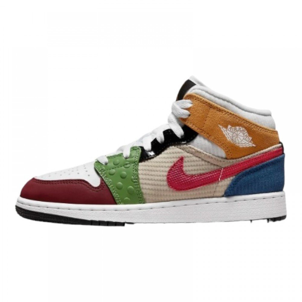 Кросівки JORDAN 1 MID SE GS 40, фото №1