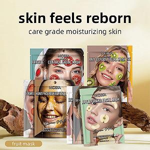 Тканевая маска ARCHIDATE Набор 9 шт. Фрукты и Растительные Экстракты synthetic.ua - Фото 1