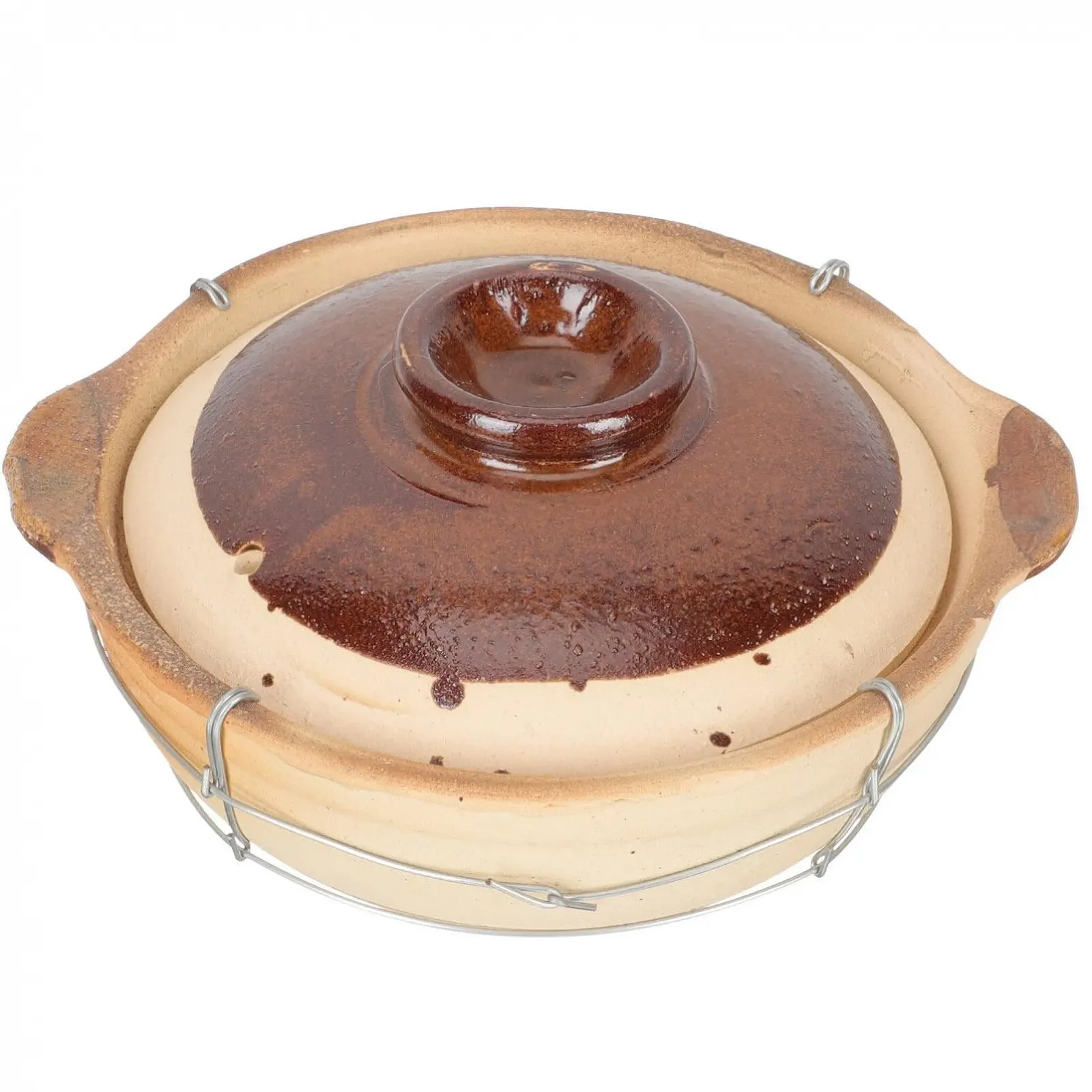 Кастрюля PACKOVE глиняная с крышкой, фото №1