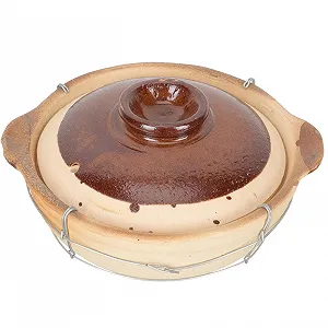 Кастрюля PACKOVE глиняная с крышкой - Фото 1