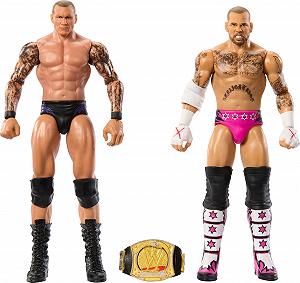 Фігурки Mattel WWE Серія #19 CM Punk проти Randy Orton Multicolour - Фото 1