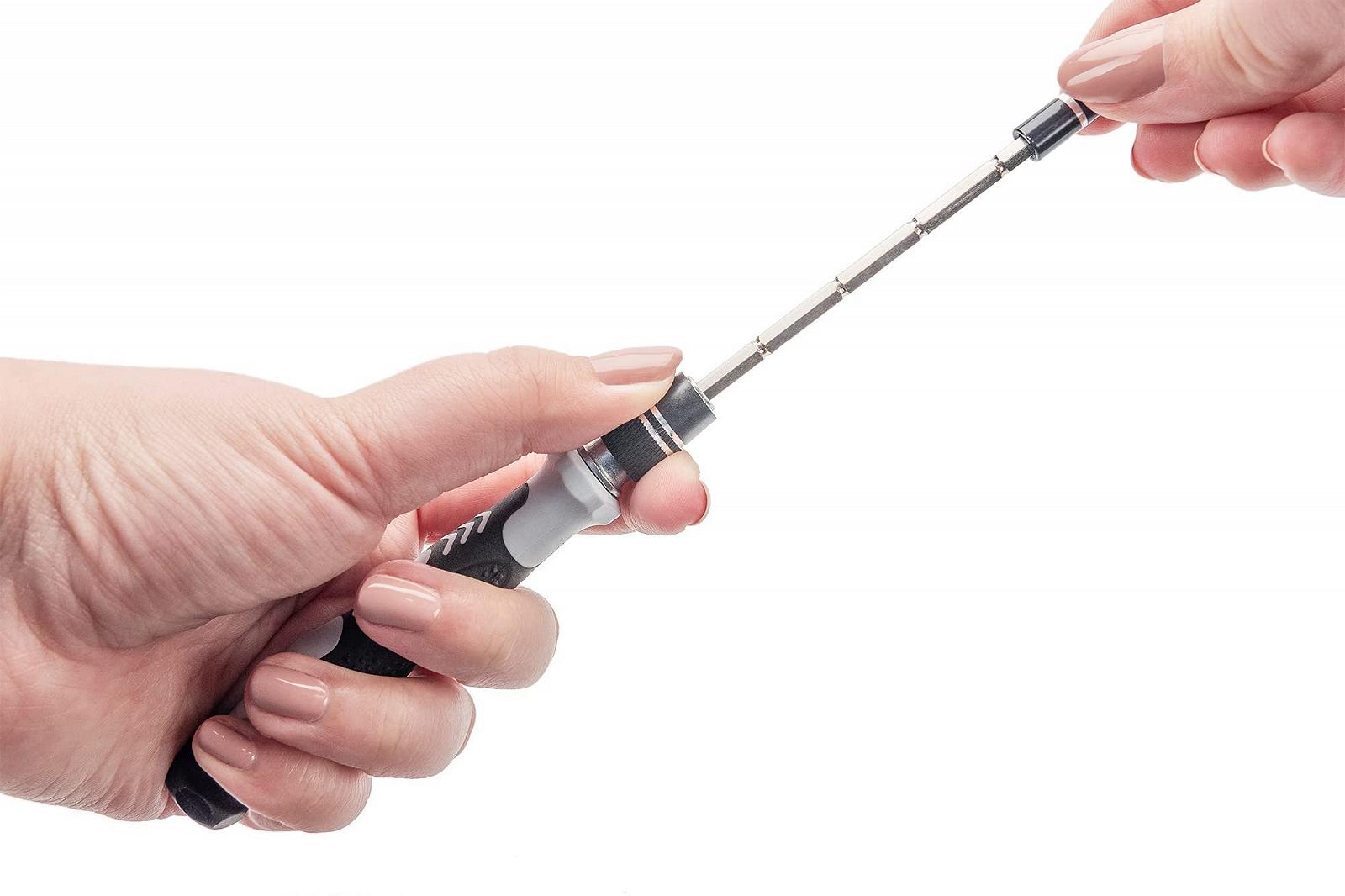 Набір викруток DIGITUS Precision 115 штук для мобільних телефонів, ноутбуків, ПК, годинників, окулярів, консолей, фото №4