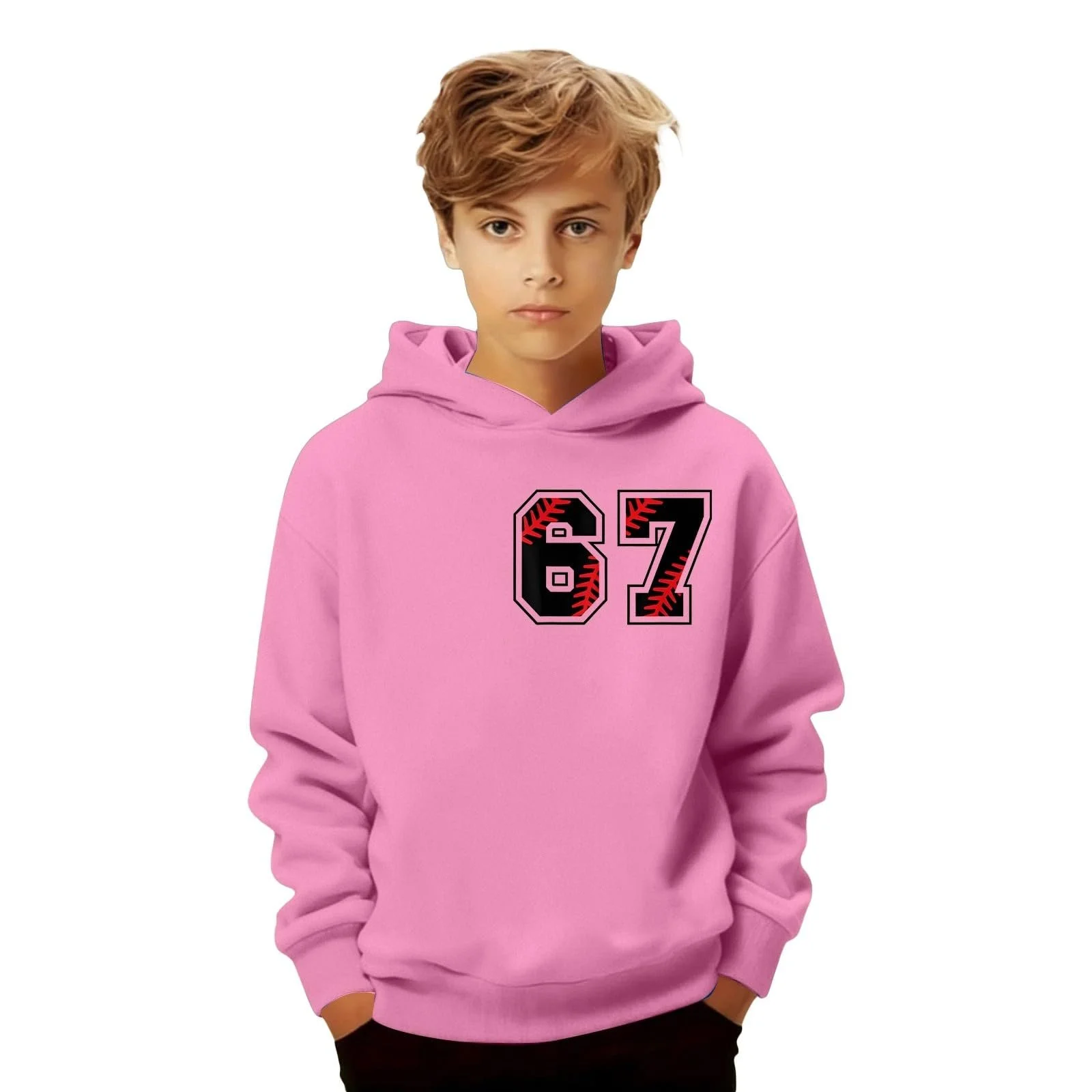 Худи для девочки, детская спортивная толстовка с капюшоном, повседневный модный пуловер для мальчиков, теплая спортивная куртка с длинными рукавами, фото №6