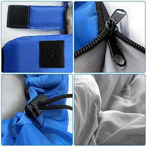 Спальний мішок MYVVKIA Camping 3 сезони для дорослих/дітей – потовщений зимовий synthetic.ua - Фото 1