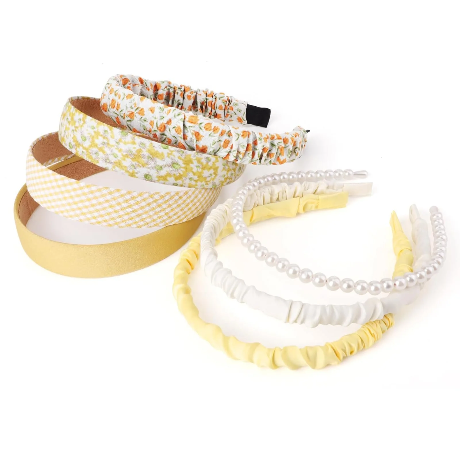 Набір обручів для волосся жіночих 7 шт, фото №1