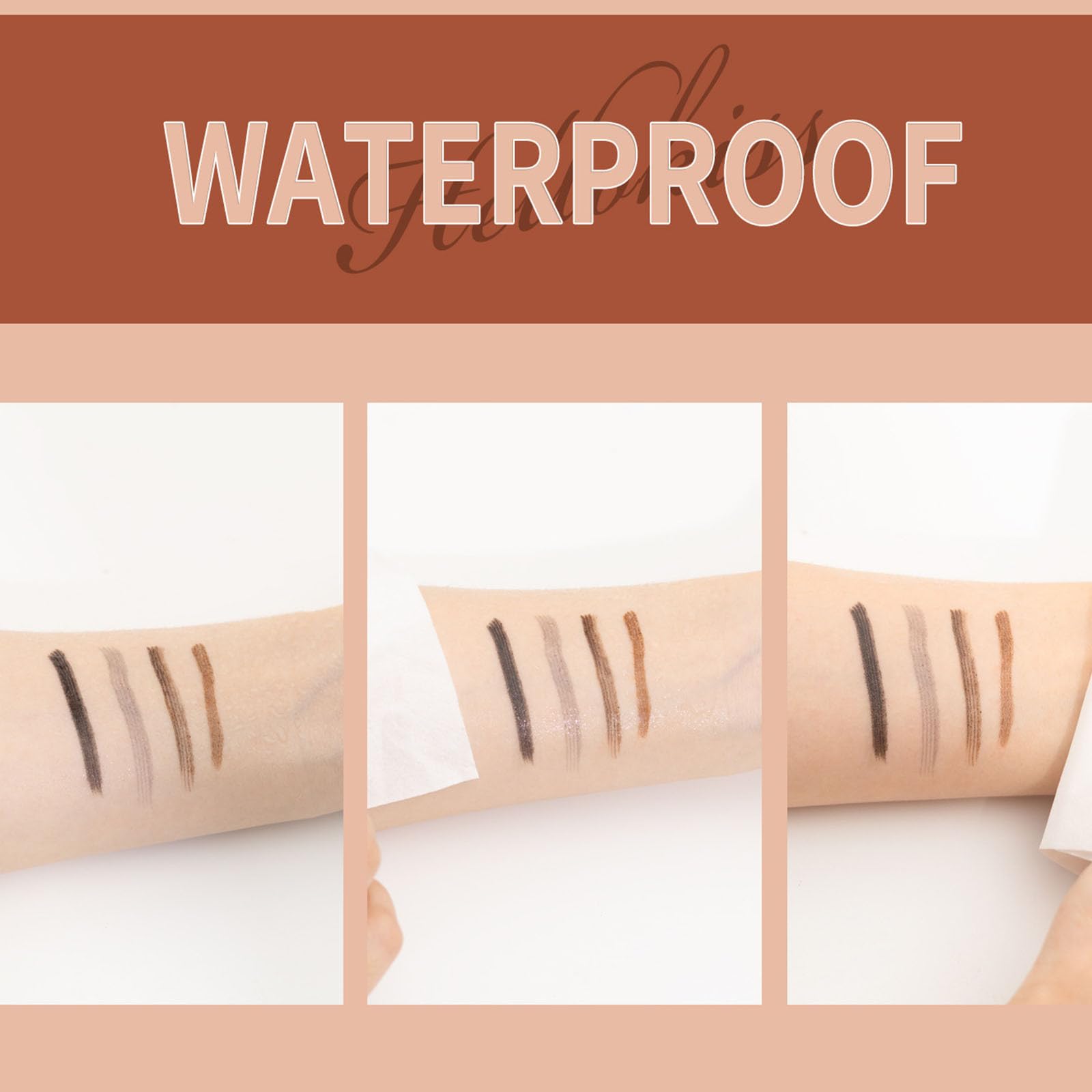 Олівець для брів 3D водостійкий Microblading 4 Гілки Розмір: один, фото №3