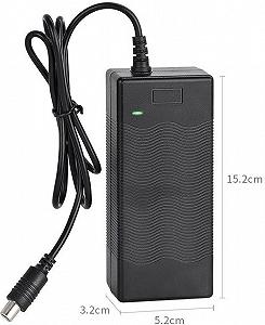 Зарядное устройство Xiamen 42 V для электросамокатов Black 050572 synthetic.ua - Фото 1