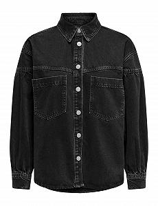 Куртка ONLY Onlanni Ls Shirt Lb DNM Cro Jacke Жіноча - Фото 1