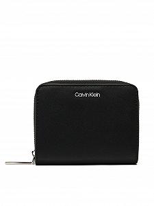 Гаманець Calvin Klein Ck Must Md Zip Around W/Flap Lv04f1029g Чорний - Фото 1