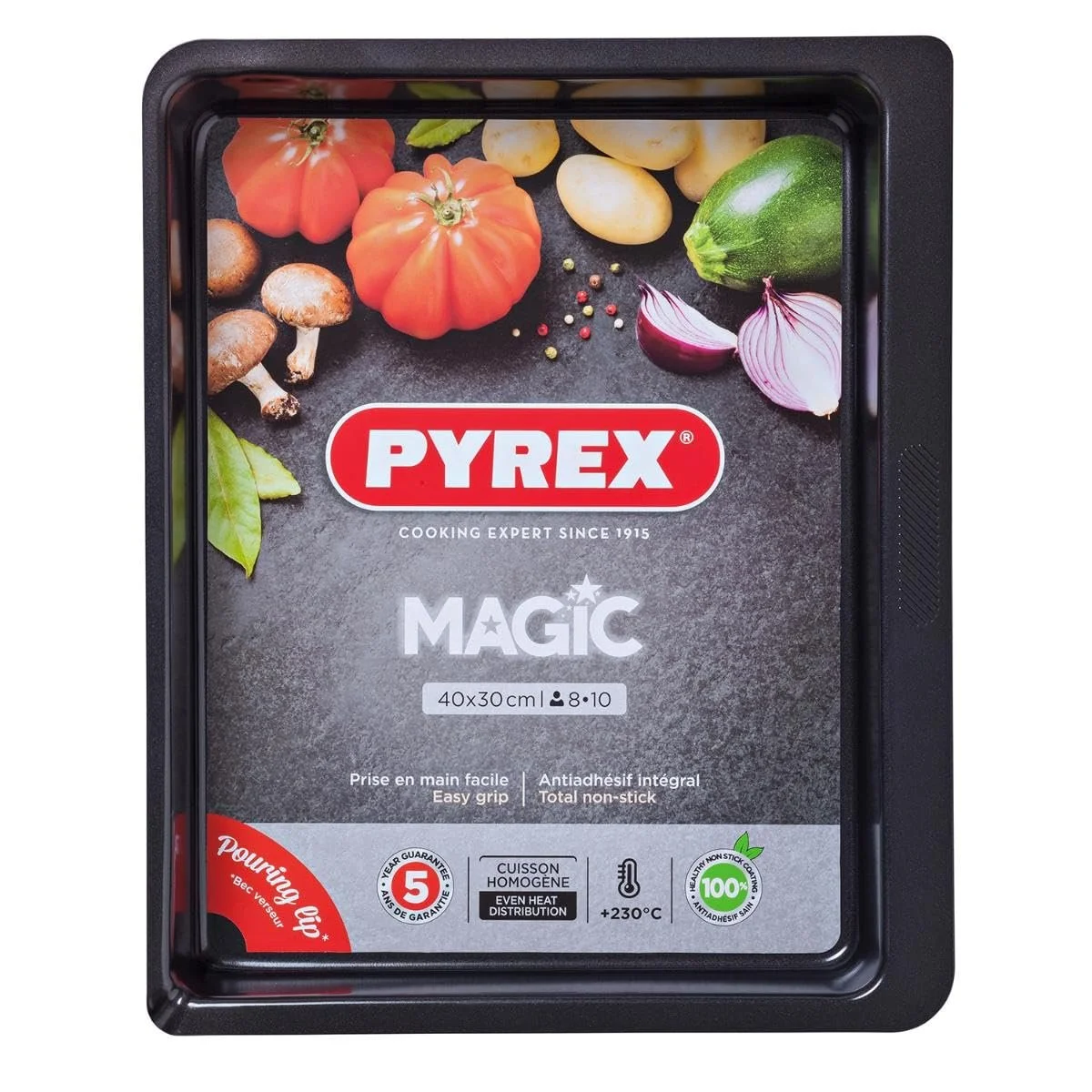 Форма для запекания Pyrex Magic Черная, фото №3 Форма для запекания Pyrex Magic Черная, фото №3