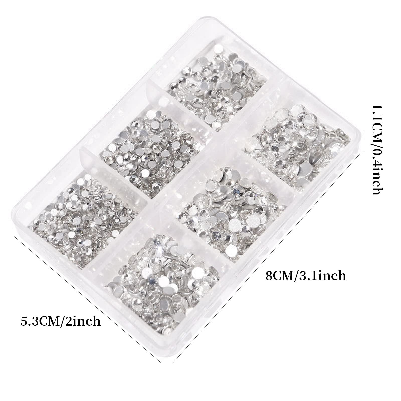 Стразы для ногтей Плоские кристаллы для ногтей 6 размеров Профессиональные стразы и драгоценные камни для дизайна ногтей Лицо Губы DIY украшения, фото №2 Стразы для ногтей Плоские кристаллы для ногтей 6 размеров Профессиональные стразы и драгоценные камни для дизайна ногтей Лицо Губы DIY украшения, фото №2