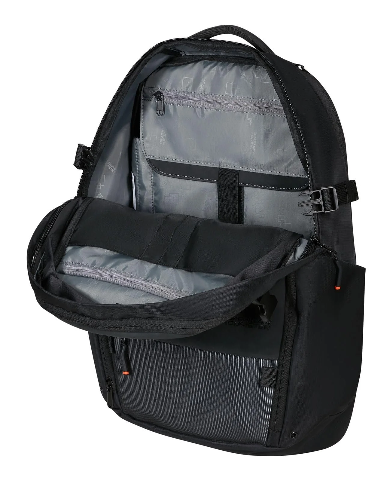 Рюкзак для ноутбука American Tourister Pacepro 17.3 Inch розширюваний Flash Black, фото №8 Рюкзак для ноутбука American Tourister Pacepro 17.3 Inch розширюваний Flash Black, фото №8