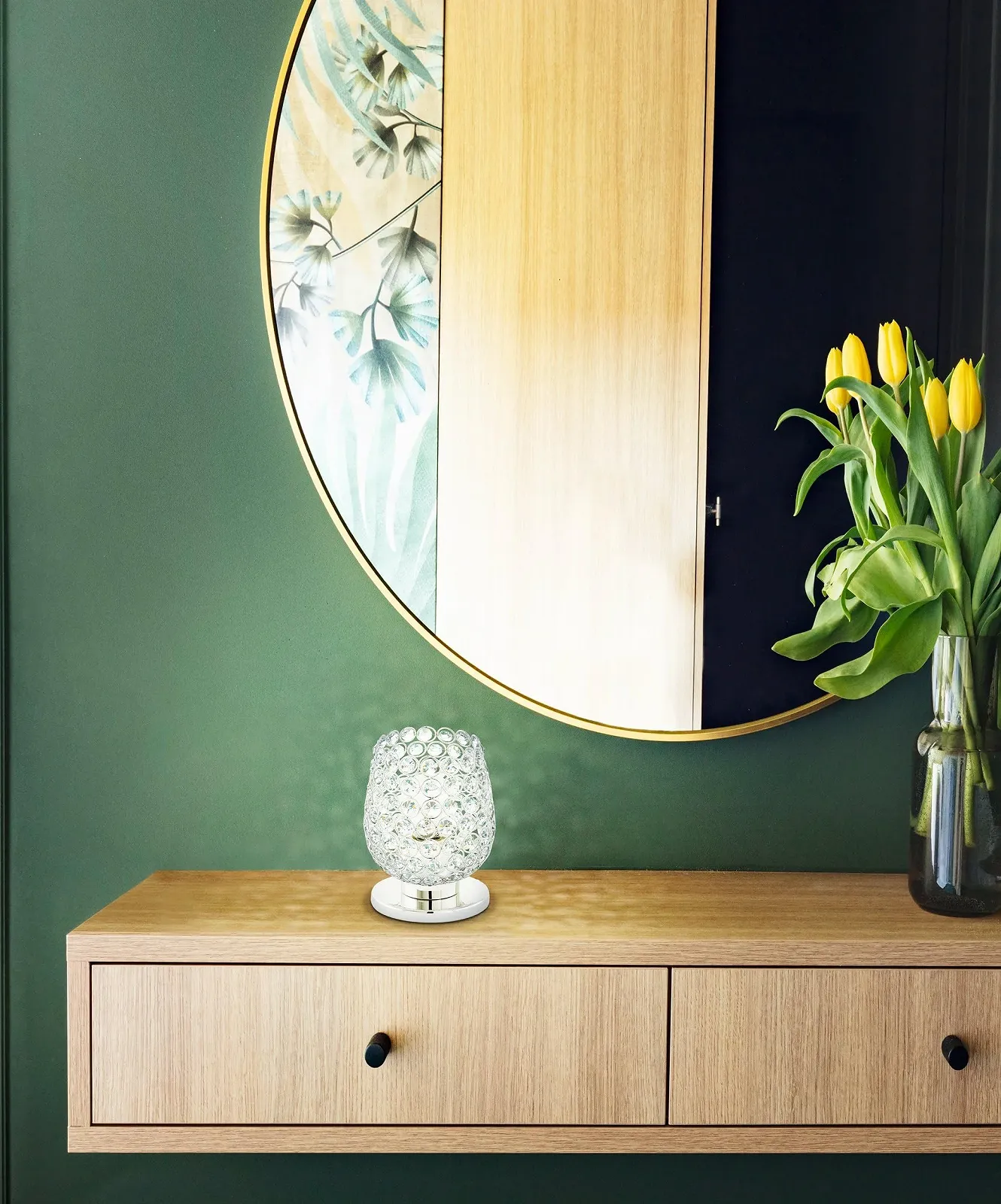 Настільна лампа EGLO 60 Вт Хром, фото №2