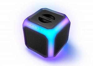 Колонка Philips TAX7207/10 Bluetooth Party 12 Годин Відтворення 360° Світлове шоу Акумулятор Чорний - Фото 1
