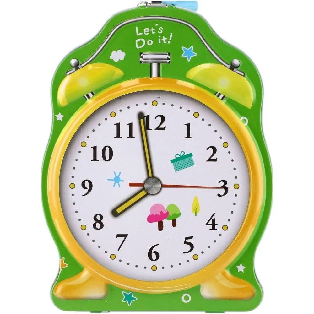 Скарбничка Металевий годинник із замком Зелена, фото №4