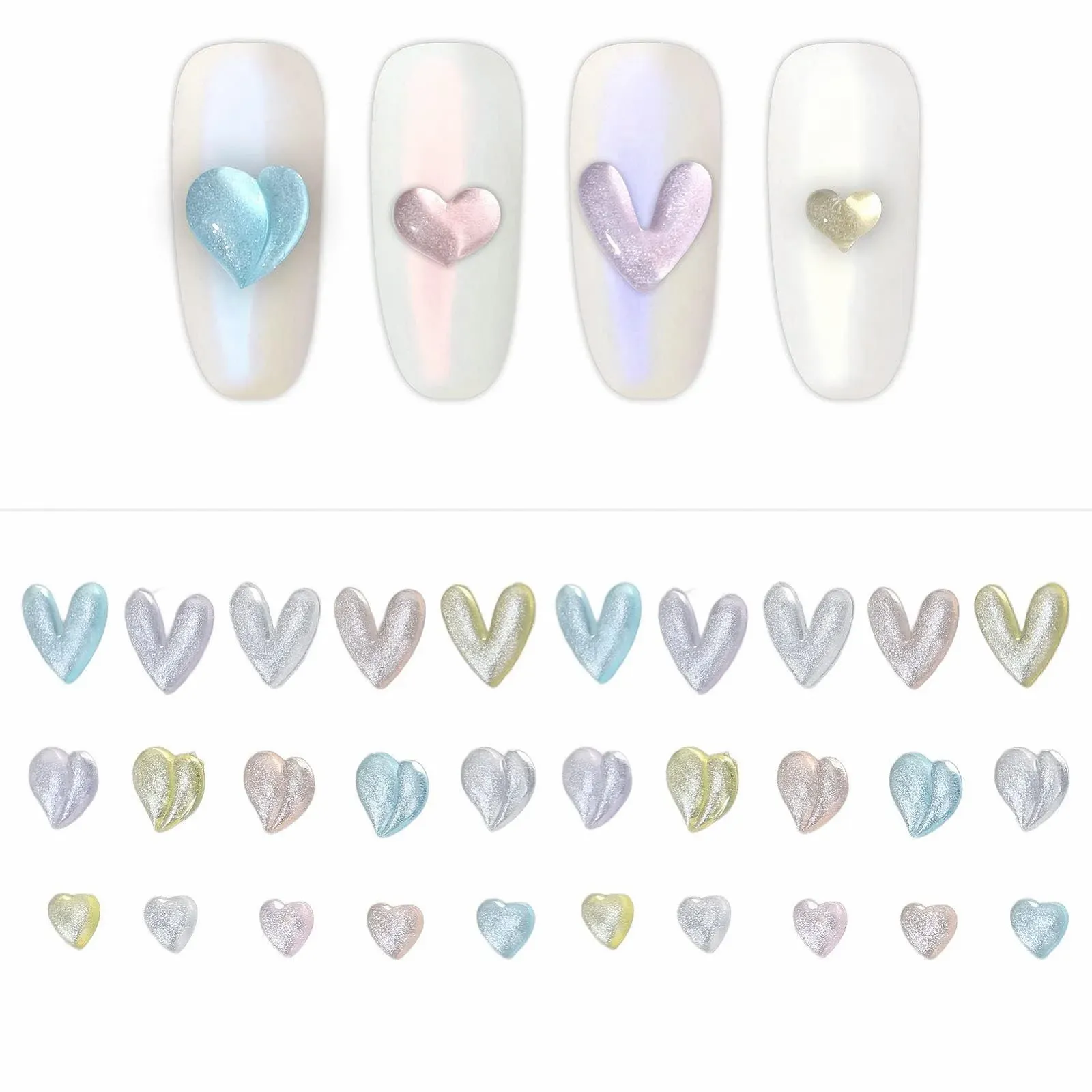 3D Блискітки для нігтів, фото №1