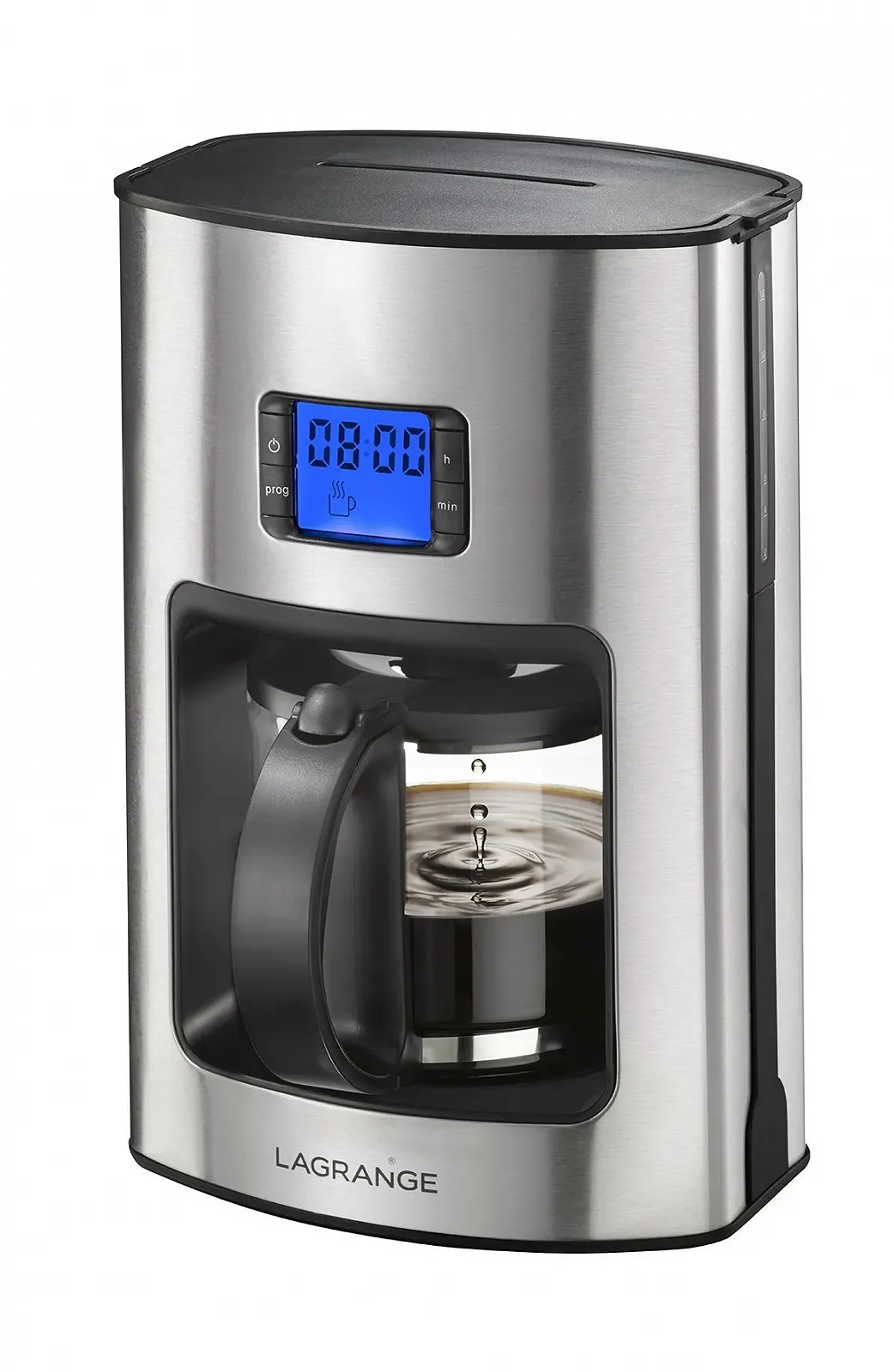 Капельная кофеварка Lagrange Naos 529 001 23.4 x 17.2 x 32.6 см Stainless Steel, фото №6