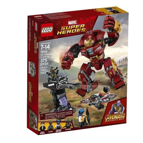 LEGO Super Heroes Железный человек Халкбастер the Hulkbuster Smash-up 76104 Building Kit, фото №1