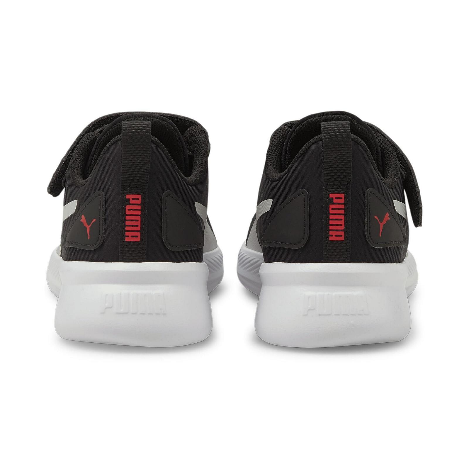 Кроссовки PUMA Flyer Runner Jr Черный, Белый, фото №3
