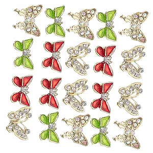 MERRYHAPY Метелики Прикраси для манікюру - Фото 1