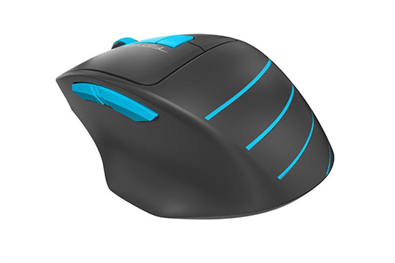 Компьютерная мышь беспроводная A4Tech FG30 Black/Blue USB, фото №2
