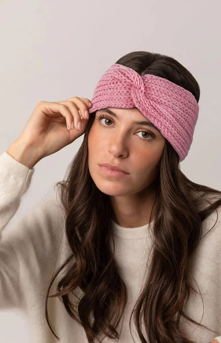 Набір із зимових пов'язок на голову для жінок, широкі в'язані, фото №6 Набір із зимових пов'язок на голову для жінок, широкі в'язані, фото №6