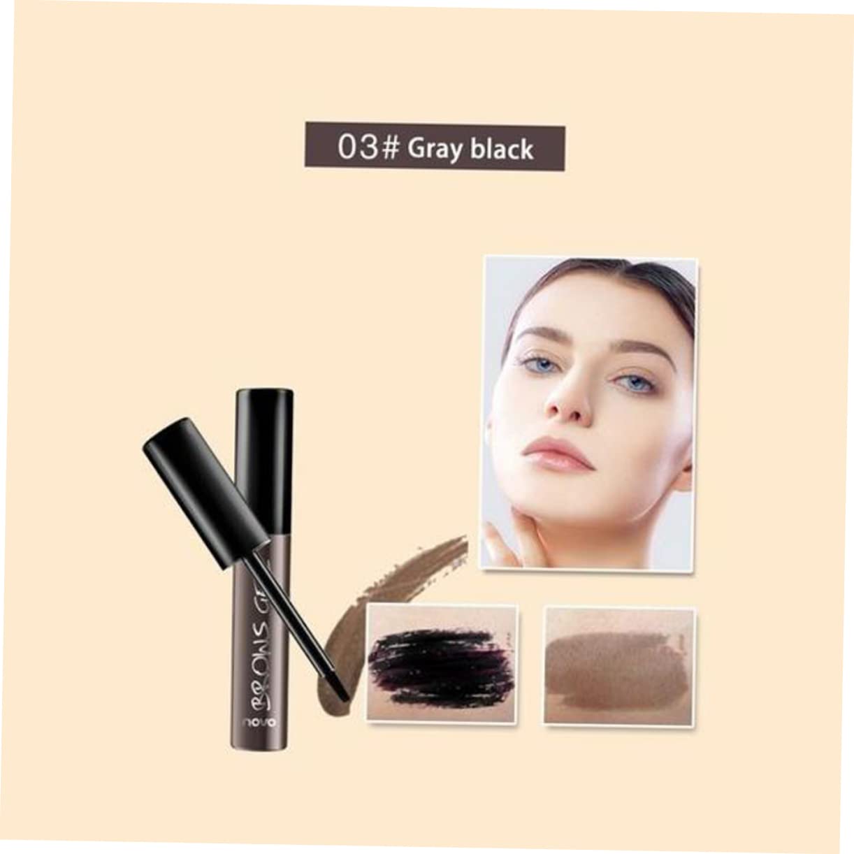 Гель для брів FRCOLOR Eye Brow Gel, фото №3
