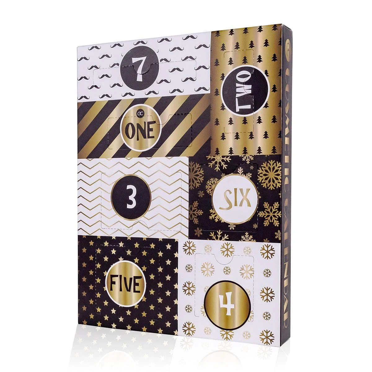 Набір подарунковий Accentra New Year Countdown з 7 сюрпризами для макіяжу на останні дні року, фото №1