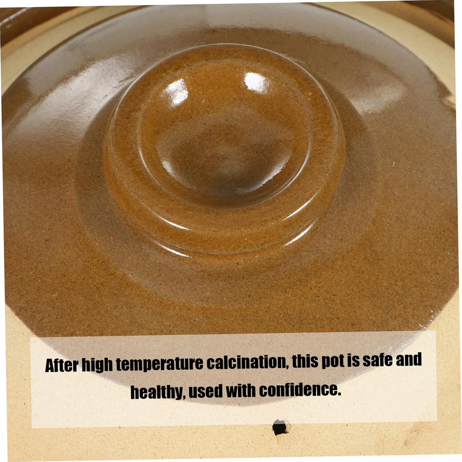 Горшок для трав Garneck традиционный китайский термостойкий керамический с термостойкой ручкой, фото №7