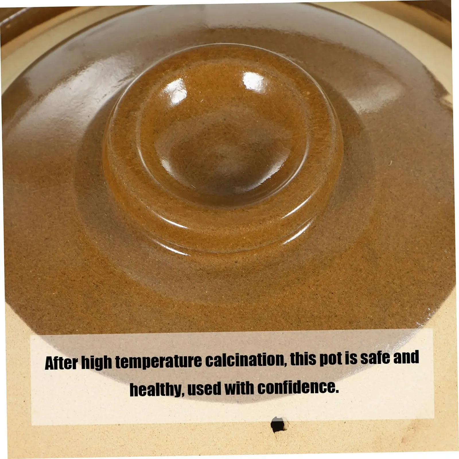 Горшок для трав Garneck традиционный китайский термостойкий керамический с термостойкой ручкой, фото №7