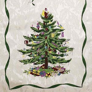 Скатертина Spode Avanti Linens Christmas Tree synthetic.ua - Фото 1