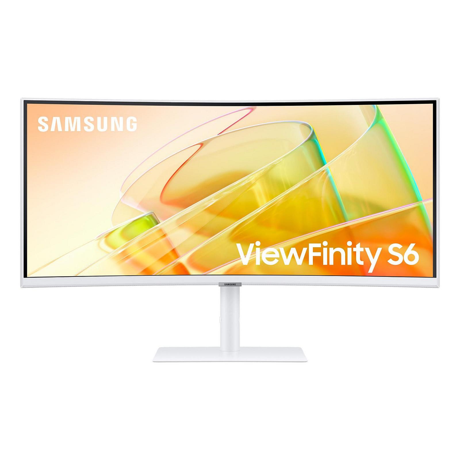 Монитор Samsung ViewFinity S65TC Curved 34 дюйма VA 3440x1440 HDR10 KVM 100Hz 5мс Черный, фото №1