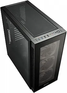 Корпус для ПК Sharkoon TG6 RGB / 4 ARGB вентилятори / Без БЖ / Чорний synthetic.ua - Фото 1
