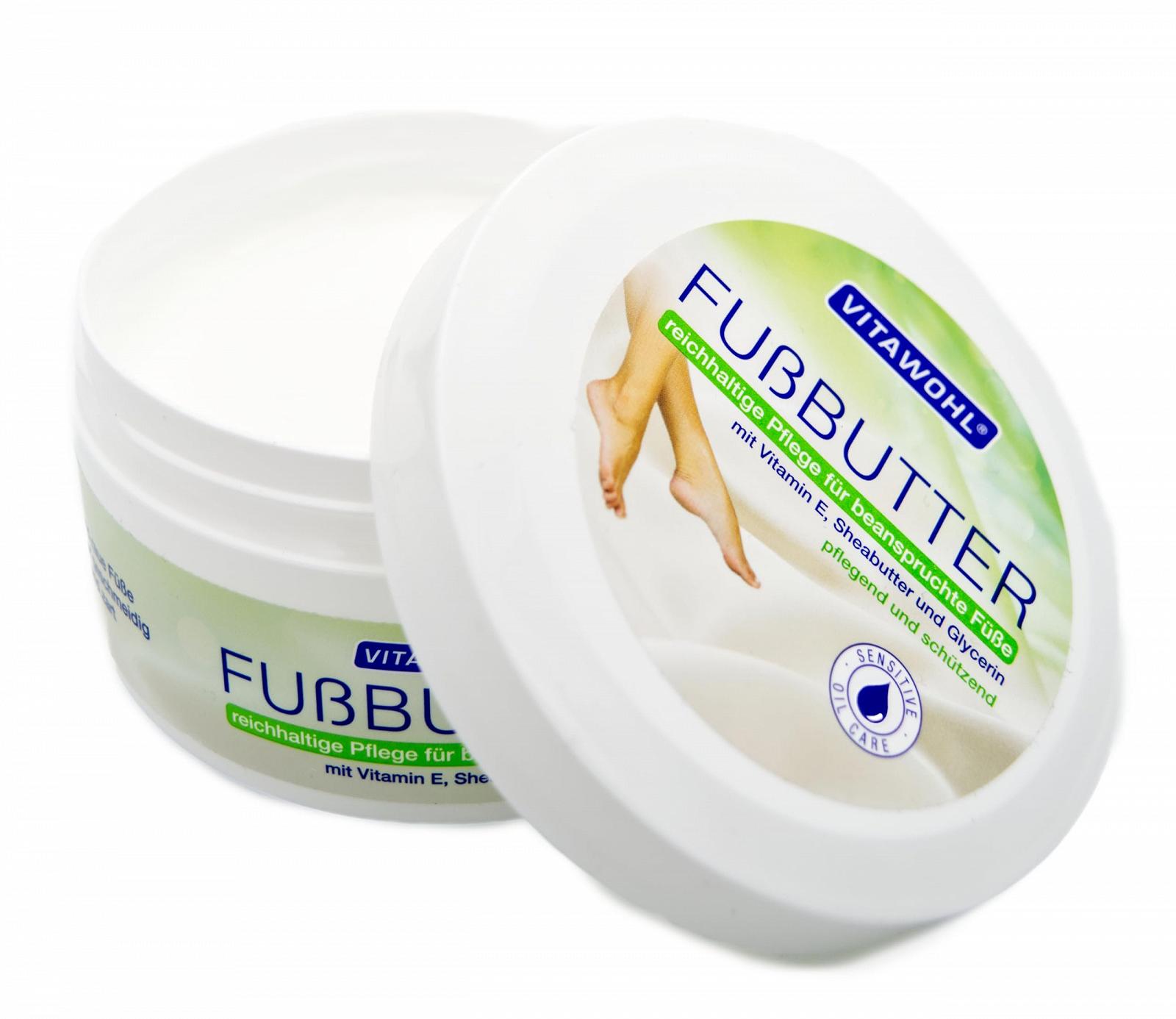 Крем-батер для ніг VITAWOHL Rich з вітаміном E, маслом ши та гліцерином 250 мл, фото №9 Крем-батер для ніг VITAWOHL Rich з вітаміном E, маслом ши та гліцерином 250 мл, фото №9