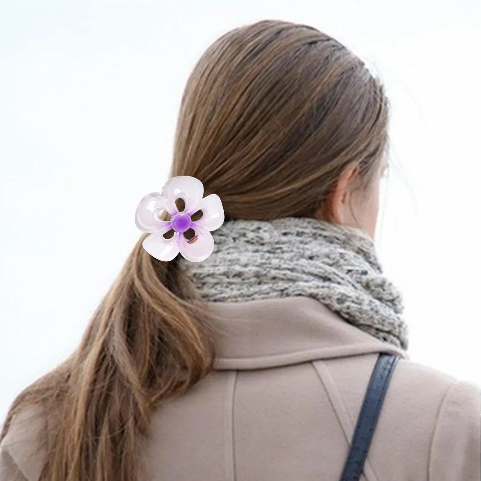 Заколка-краб для волос Euyehn Цветок Гавайский цветок Нескользящие Большие Женские для тропических волос, фото №6 Заколка-краб для волос Euyehn Цветок Гавайский цветок Нескользящие Большие Женские для тропических волос, фото №6