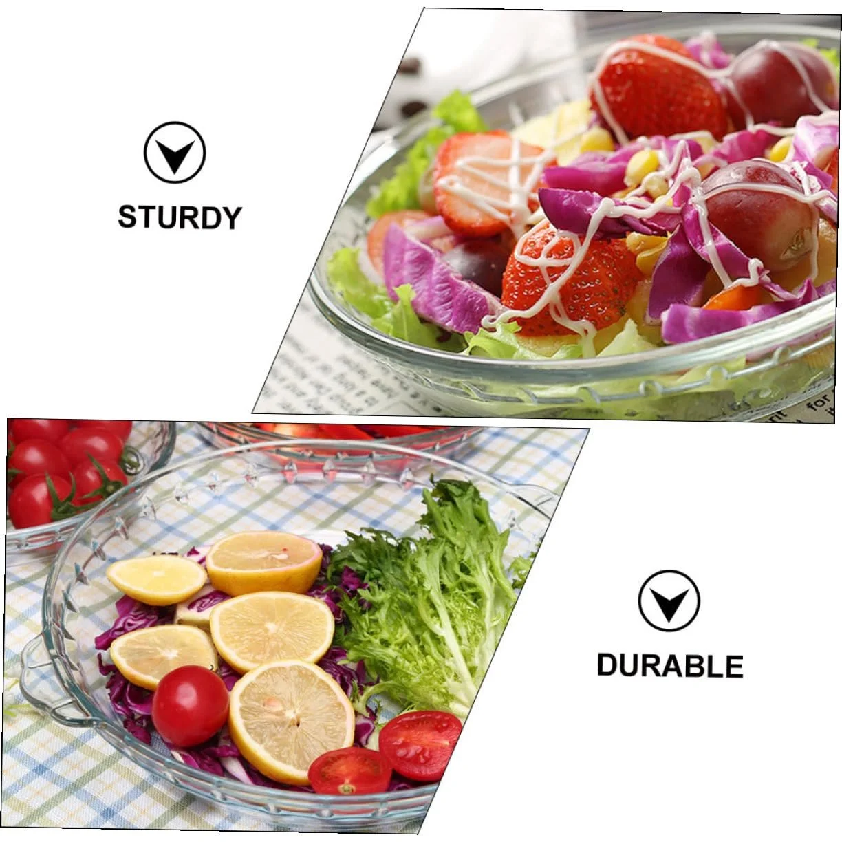 Форма для запекания термостойкая стеклянная круглая, фото №3 Форма для запекания термостойкая стеклянная круглая, фото №3